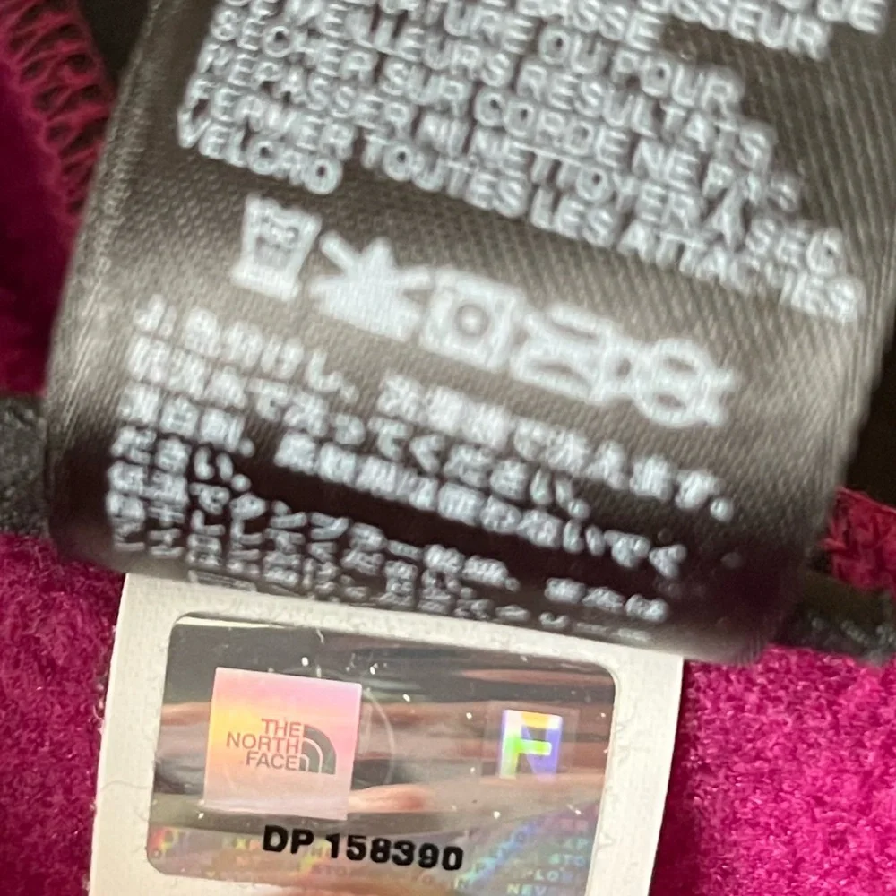 The North Face Denali Fleece Zip-up Jacket Women Size Medium Magenta/purple/pink - Picture 5 of 12